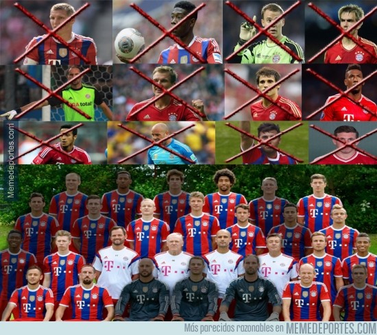 412975 - Efecto Borussia, la lista de lesionados del Bayern
