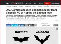 Enlace a Lo que faltaba, Batman denuncia al Valencia