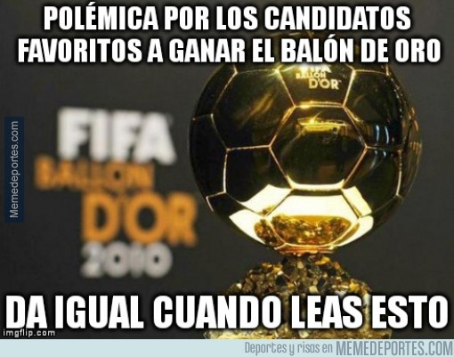 413467 - El balón de oro y su eterna polémica