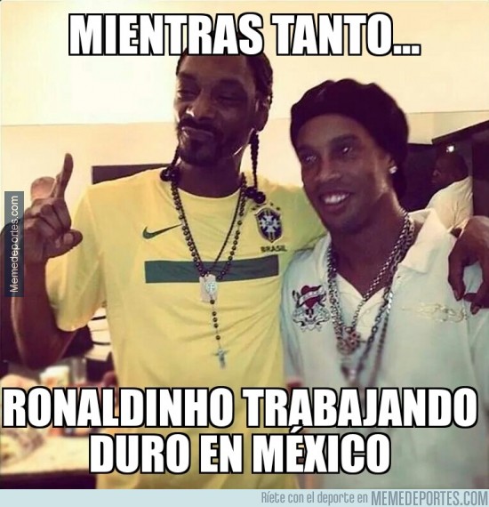 413550 - Ronaldinho y Snoop Dogg, tal para cual