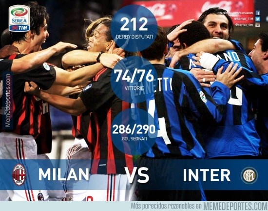 414217 - Existen derbis igualados, luego está el Milan-Inter