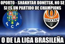 Enlace a Oporto - Shakhtar Donetsk, muchos brasileños por aquí