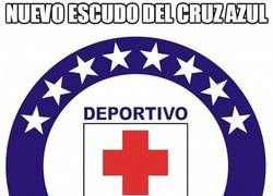 Enlace a Nuevo escudo del Cruz Azul