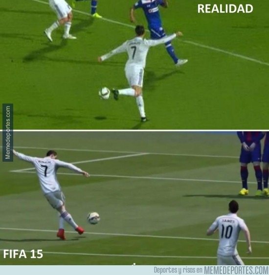 424356 - Cristiano intentando jugadas del FIFA15
