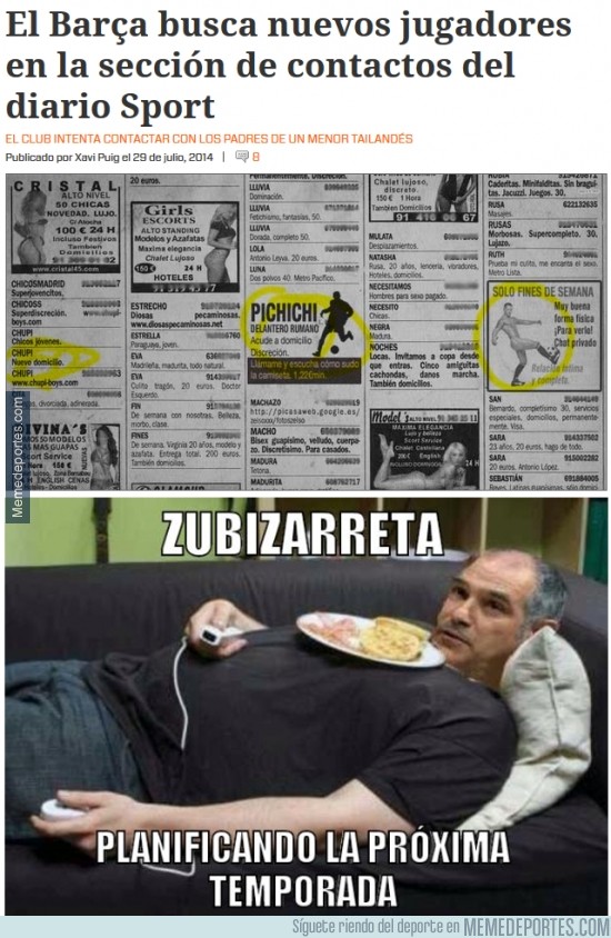427758 - Zubizarreta buscando nuevos fichajes