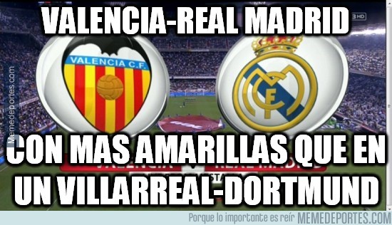 429557 - Valencia-Real Madrid, partido de amarillas