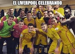 Enlace a El Liverpool celebrando que casi marca Balotelli