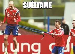 Enlace a Robben se vuelve a su planeta en los entrenamientos con el Bayern