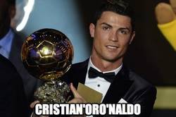 Enlace a Cristiano ya tiene el hat-trick de balones de oro