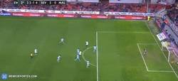 Enlace a GIF: El Sevilla sentencia el partido con esta bonita jugada que finaliza Denis Suárez