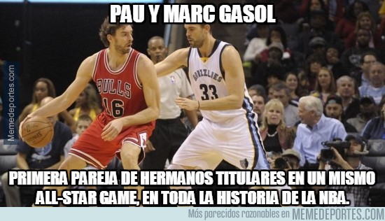 437773 - Pau y Marc Gasol, historia viva de la NBA
