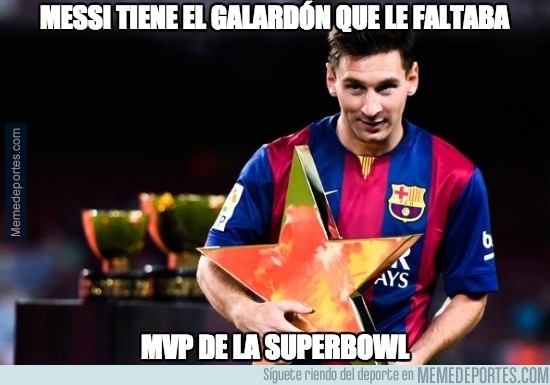 443375 - Messi, MVP de la Superbowl