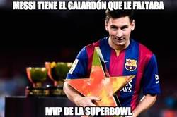 Enlace a Messi, MVP de la Superbowl