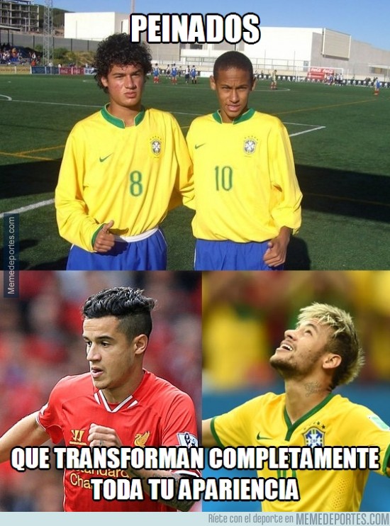 445040 - Neymar y Coutinho unos años antes