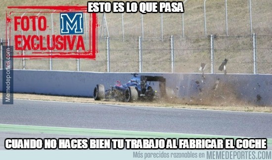 454667 - Fernando Alonso, en el hospital tras sufrir un accidente en Montmeló
