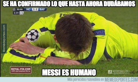457104 - Messi es humano