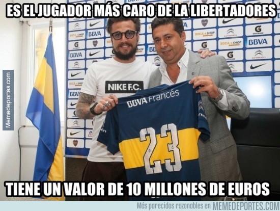 458121 - Si éste es el jugador más caro de la Libertadores...