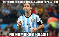 Enlace a Así es cómo Messi empieza calentando la Copa América