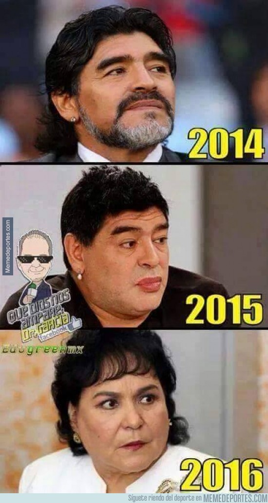 463373 - La evolución de Maradona