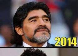 Enlace a La evolución de Maradona