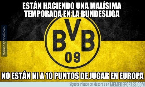 466910 - Curiosa situación del Dortmund en la Bundesliga