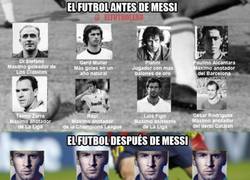 Enlace a El fútbol antes y después de Leo Messi