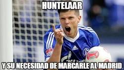 Enlace a Huntelaar se la tiene jurada al Madrid
