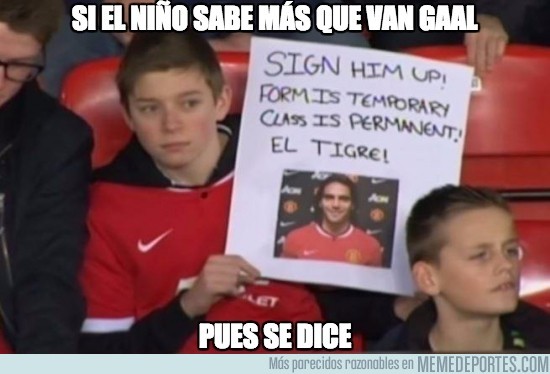 475207 - Si el niño sabe más que Van Gaal