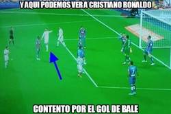 Enlace a Cristiano supercontento con el gol de Bale #no