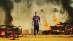 Enlace a Así ha salido hoy Messi del Camp Nou
