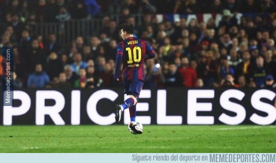 481563 - Y otra vez, Messi se sitúa en el lugar exacto, con el mensaje exacto