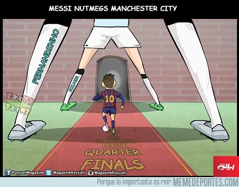 481941 - Messi lleva al Barça a cuartos a base de caños