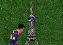 Enlace a Messi viajará a París a repartir caños