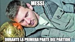 Enlace a ¿Messi se ha quedado en los vestidores?