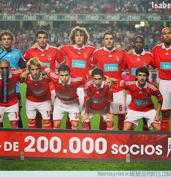 490374 - El Benfica de no hace mucho. ¿Cuántos reconoces?