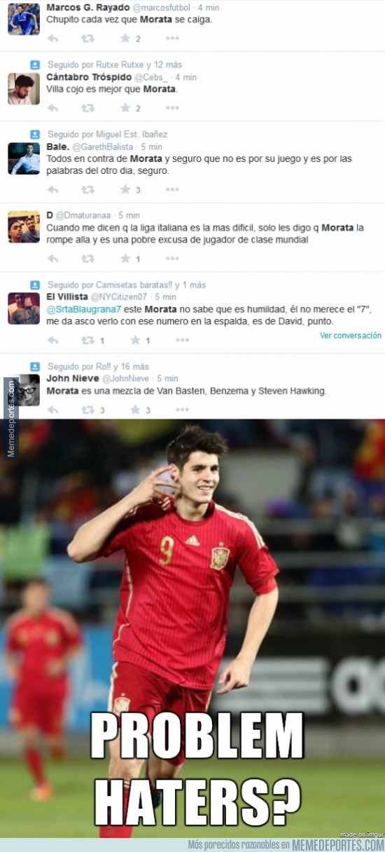 491001 - Morata callando a los haters en 27 minutos