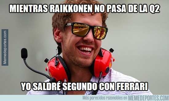 491453 - Vettel manda un saludo a todos sus haters