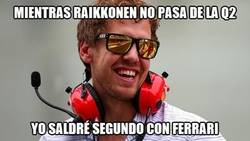 Enlace a Vettel manda un saludo a todos sus haters