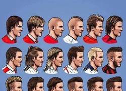 Enlace a La evolución de Beckham