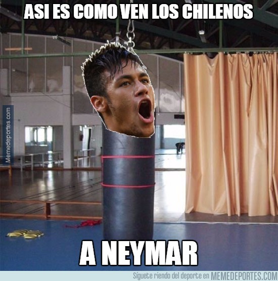 492812 - Así ven los chilenos a Neymar