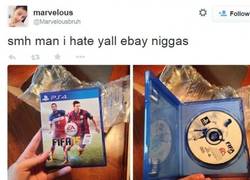 Enlace a Cuando compras el FIFA por eBay y al abrirlo...