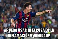 Enlace a Messi puede sacar la excusa que no estaba del todo recuperado