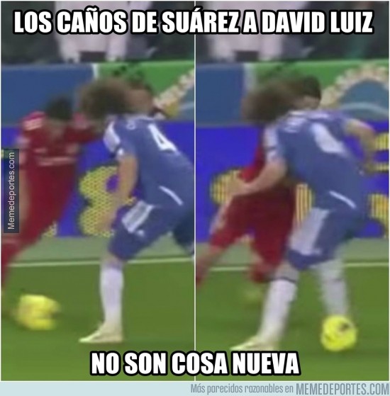 510147 - Los caños de Suárez a David Luiz