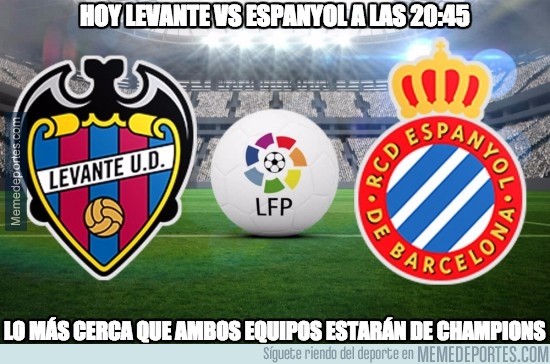 511801 - Hoy Levante vs Espanyol a las 20:45