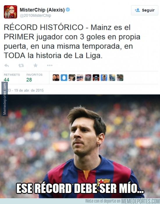 514885 - No hay récord que a Messi se le resista. Ya quiere otro
