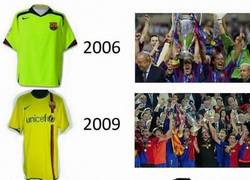 Enlace a El Barça tiene un gran amuleto en sus camisetas fluorescentes