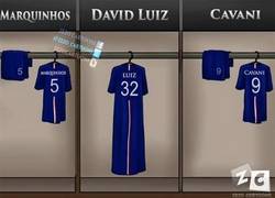 Enlace a David Luiz, preparado para el partido de vuelta