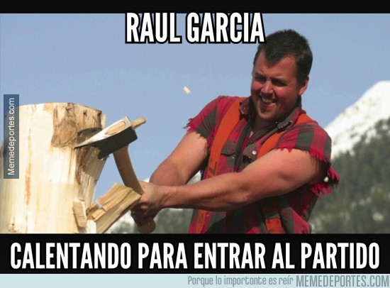 518459 - El partido está muy tranquilo ¡Que caliente Raúl García!
