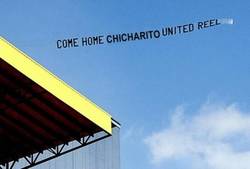 Enlace a Una avioneta del Manchester United ya sobrevuela el estadio del Celta de Vigo