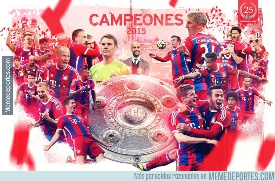 523523 - Sorpresa en Alemania, ¡El Bayern Munich ya es campeón de liga!